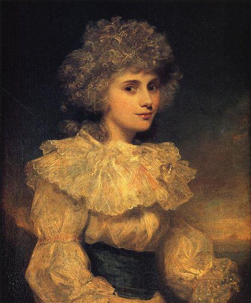 Sir Joshua Reynolds Portrait of Lady Elizabeth Foster Norge oil painting art